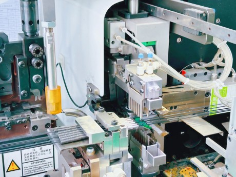 六线打端沾锡机